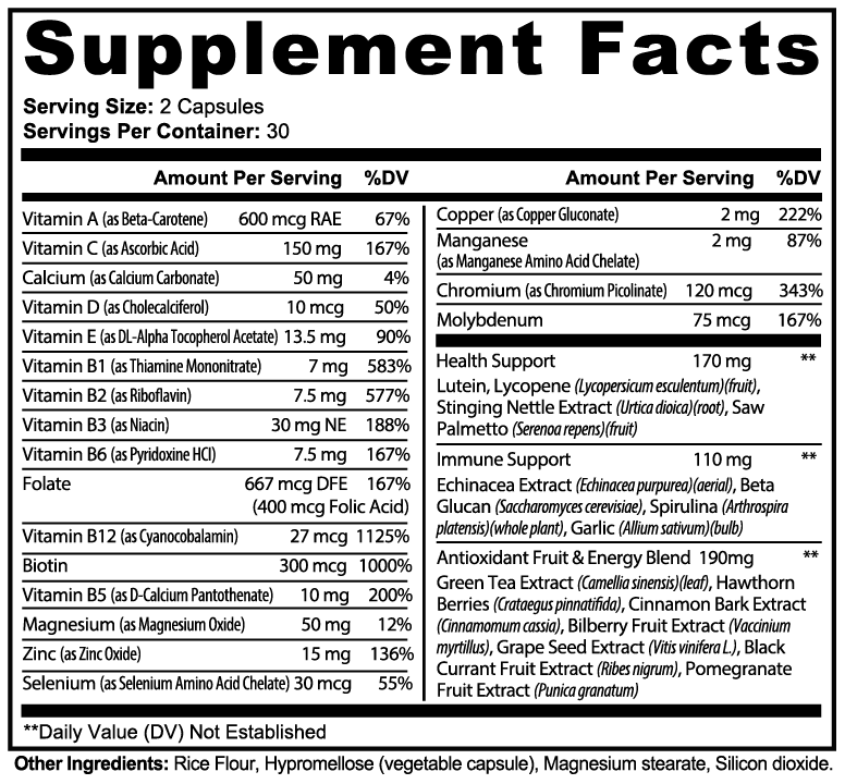 🫐 Mila Kamāl - Complete Multivitamin