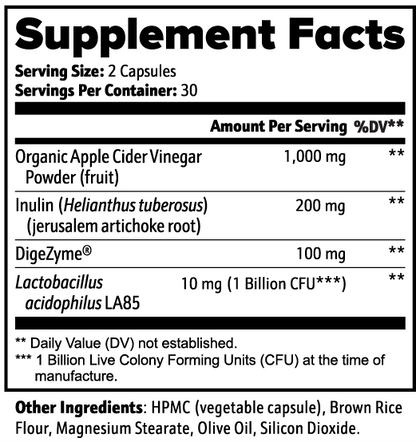 🍎 Mila Ṣafā – Apple Cider Vinegar + Probiotic Complex